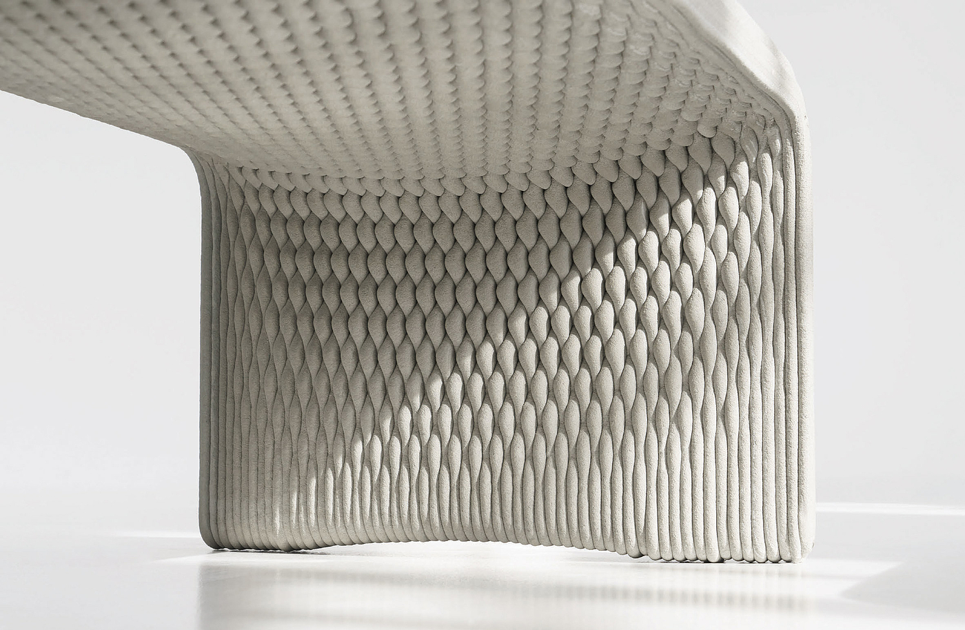 concrete，bench，3D printing，