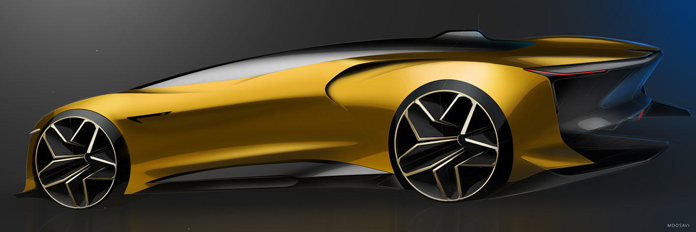 Sports car，sketch，Collection，EXERCISE，Hand drawn car，