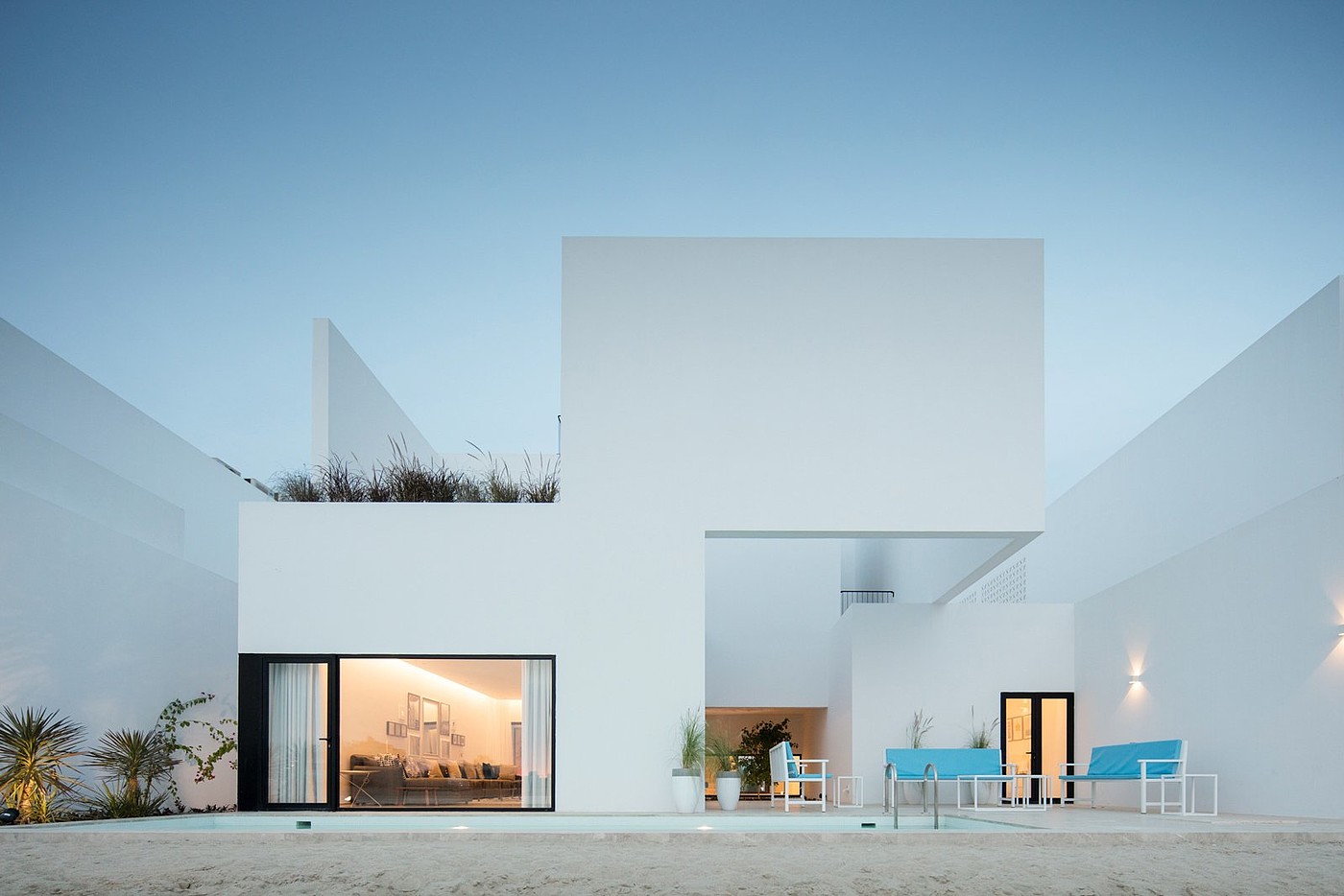 Minimalism，villa，Kuwait，Sand Houses，