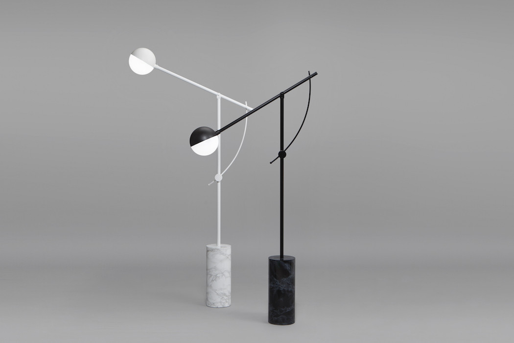 Marble，Minimalism，Floor lamp，Balancer Lamp，