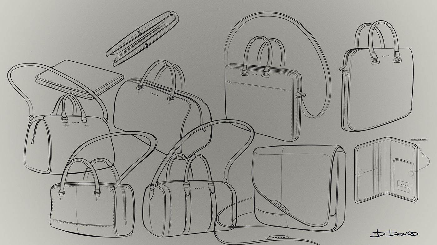 life style，Sports car，briefcase，sandqvist，volvo，