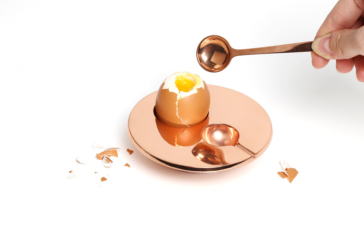 Egg，spoon an d tray，Special spoon，Special disk，Edible egg，