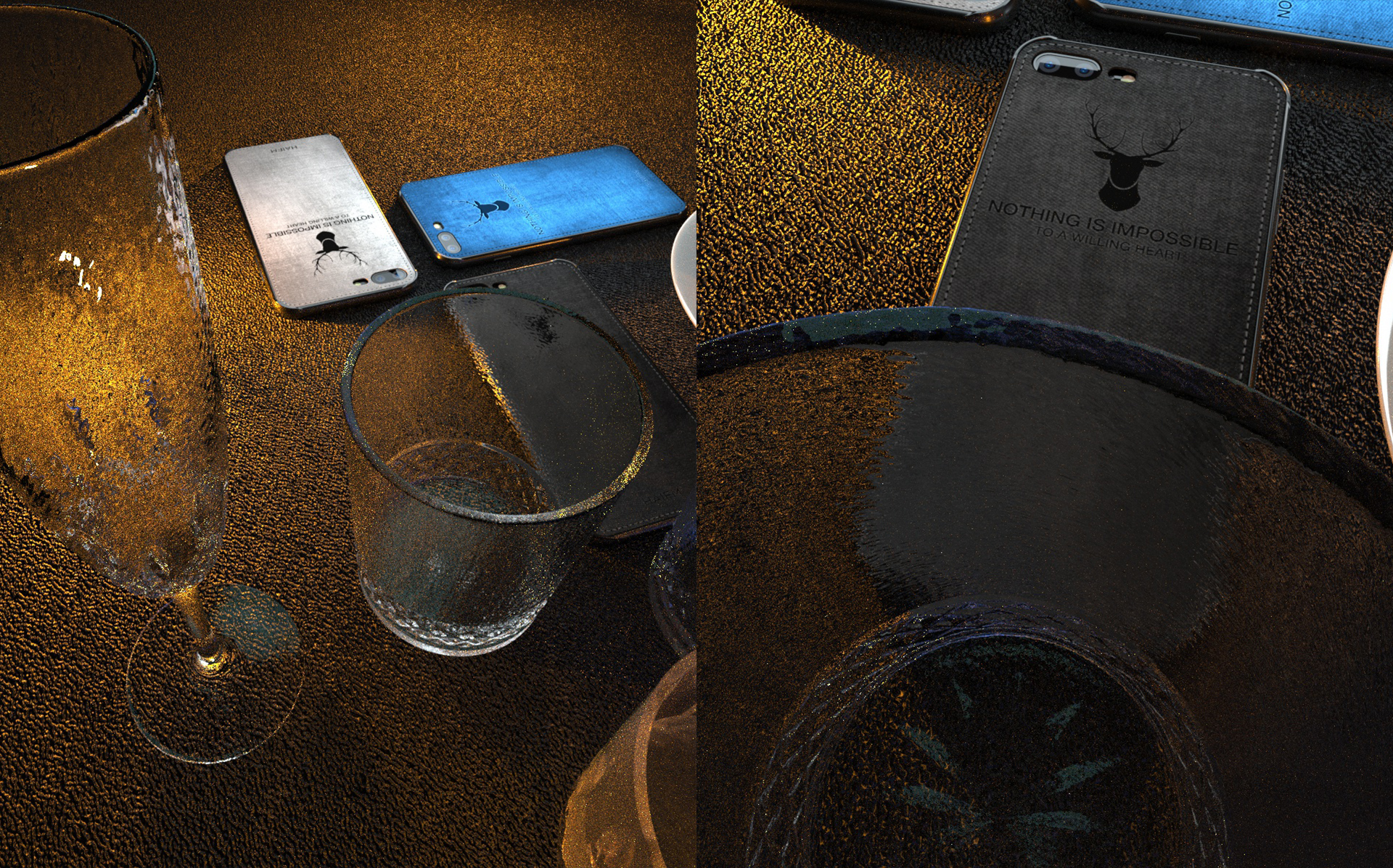 c4d，oc，Mobile phone shell，Digital，3c，Render，