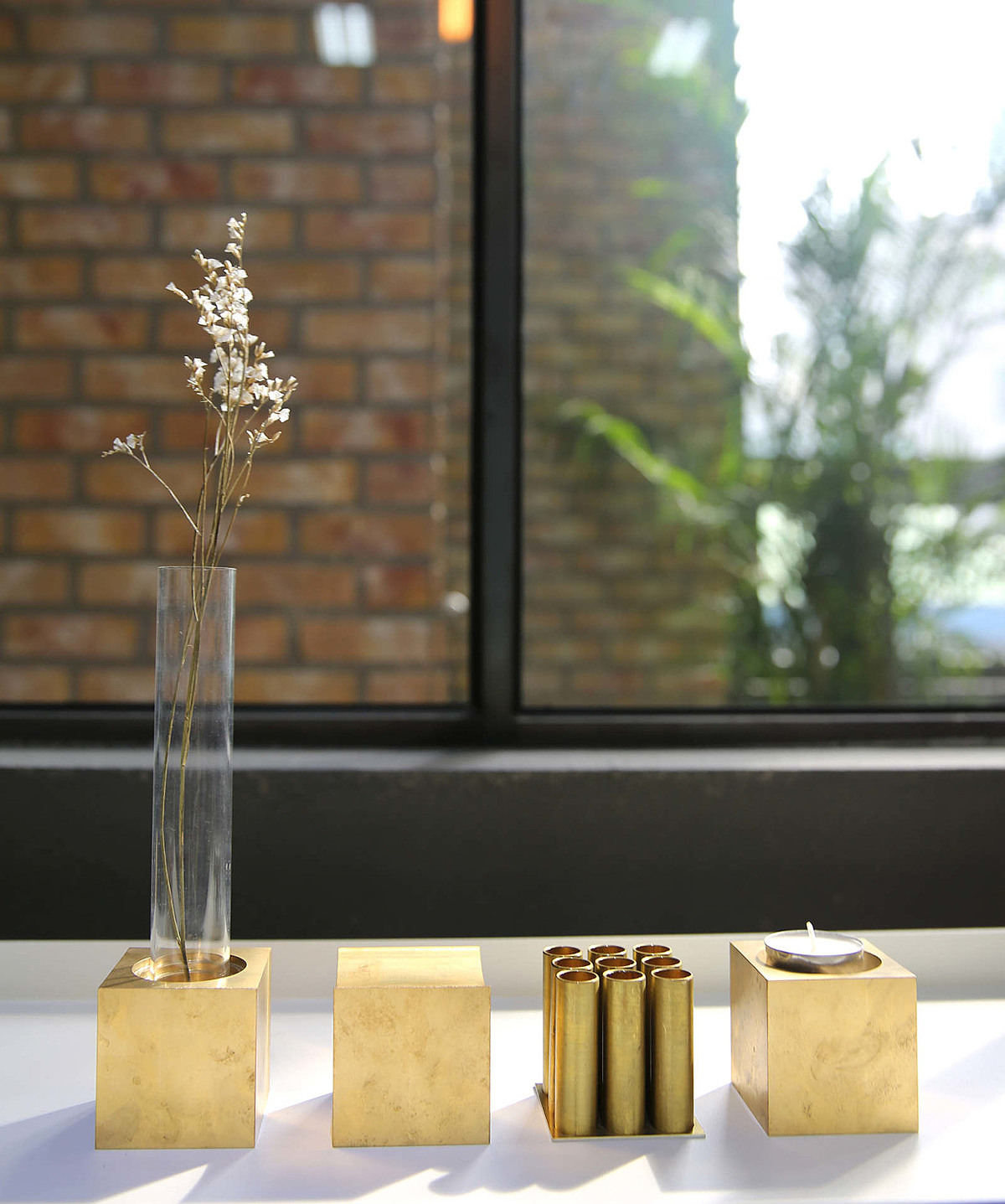 4 BRASS，brass，ornament，square，