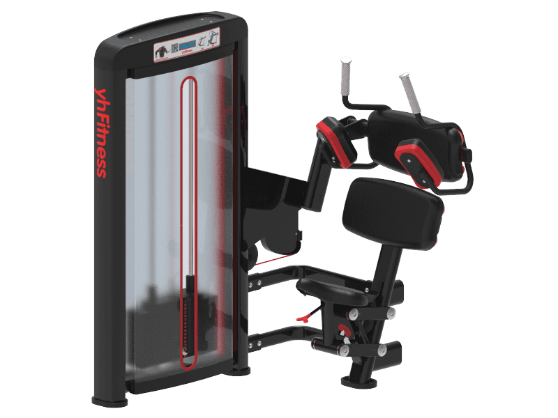 Sitting abdominal muscle trainer，Fitness equipment design，yhfitness，Strength fitness equipment，