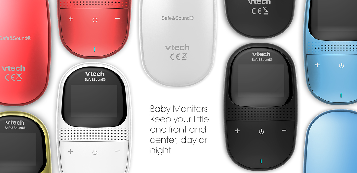 gules，black，monitor，security，baby，Baby Monitor，VTech，