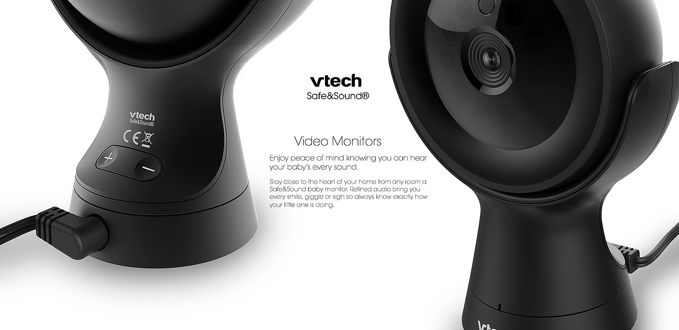 gules，black，monitor，security，baby，Baby Monitor，VTech，