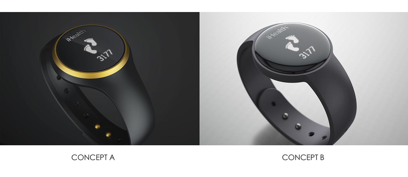 RED DOT，Bracelet，black，industrial design，product design，UI design，