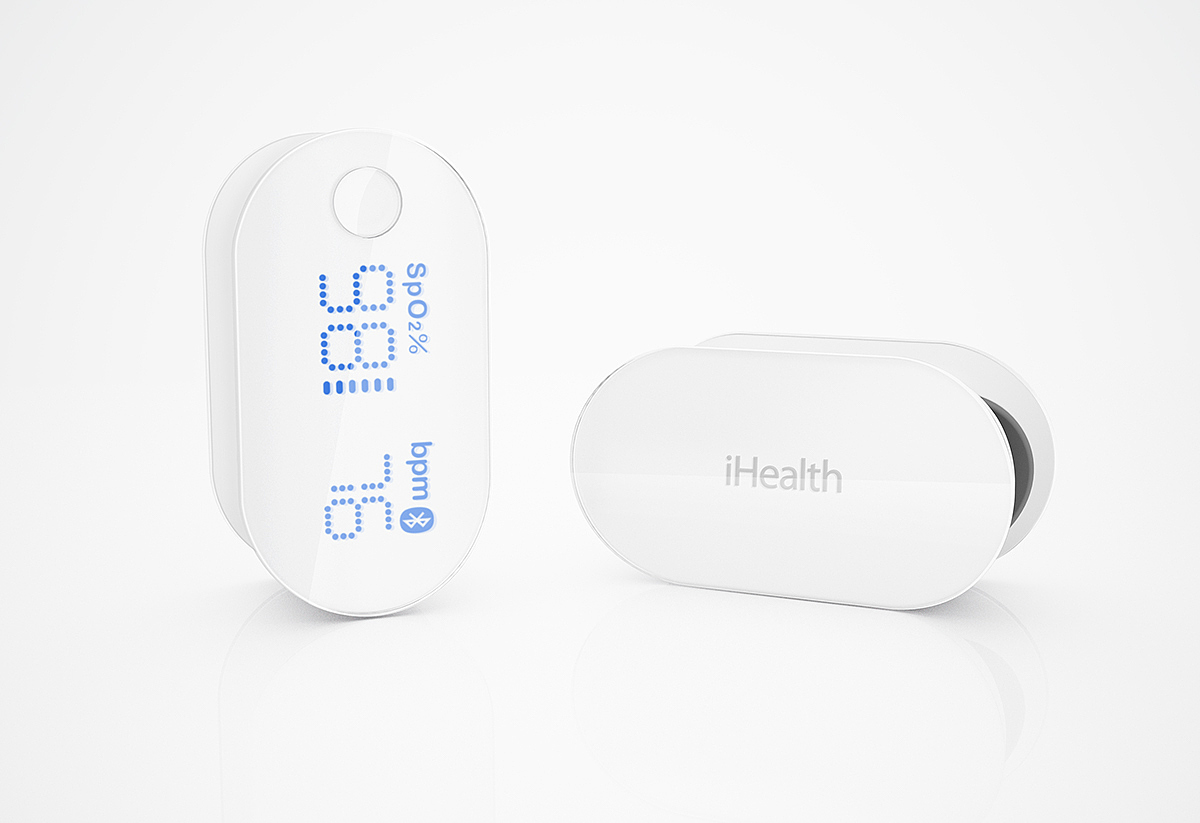 RED DOT，if，Oximeter，Small，white，industrial design，product design，