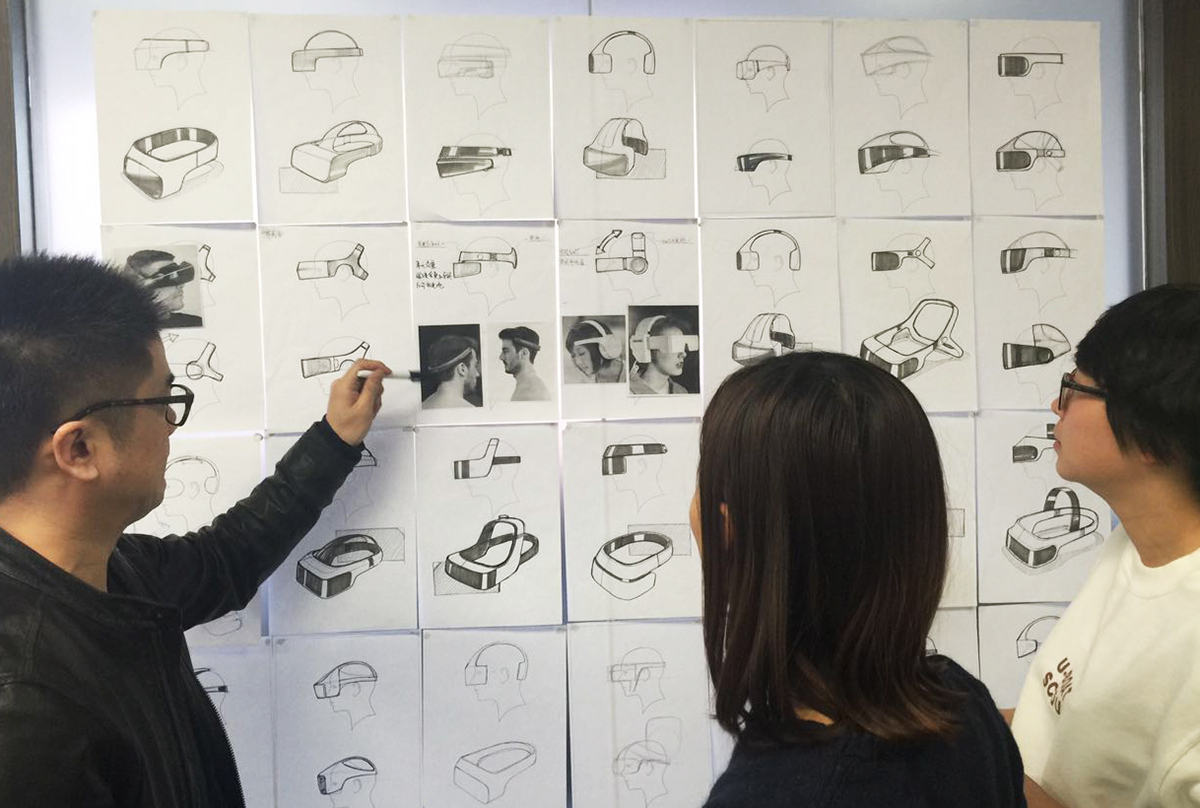 product design，industrial design，comfortable，VR equipment，LE，