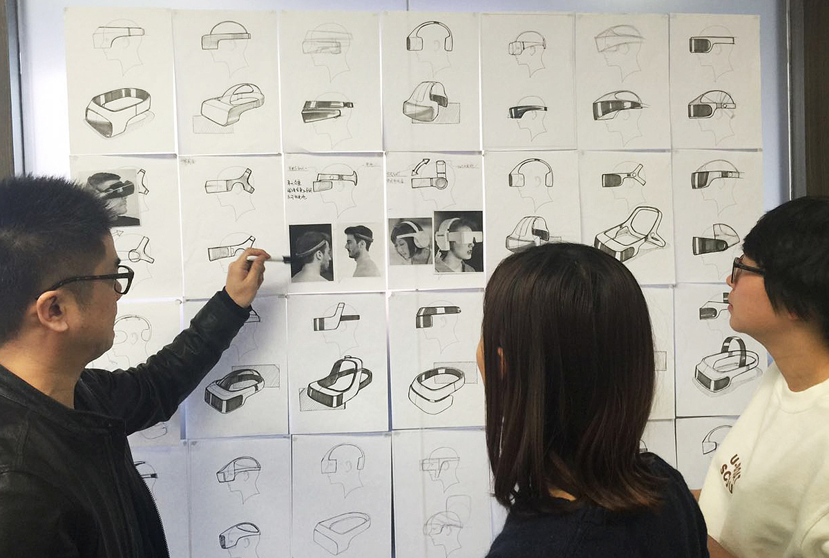 product design，industrial design，comfortable，VR equipment，LE，