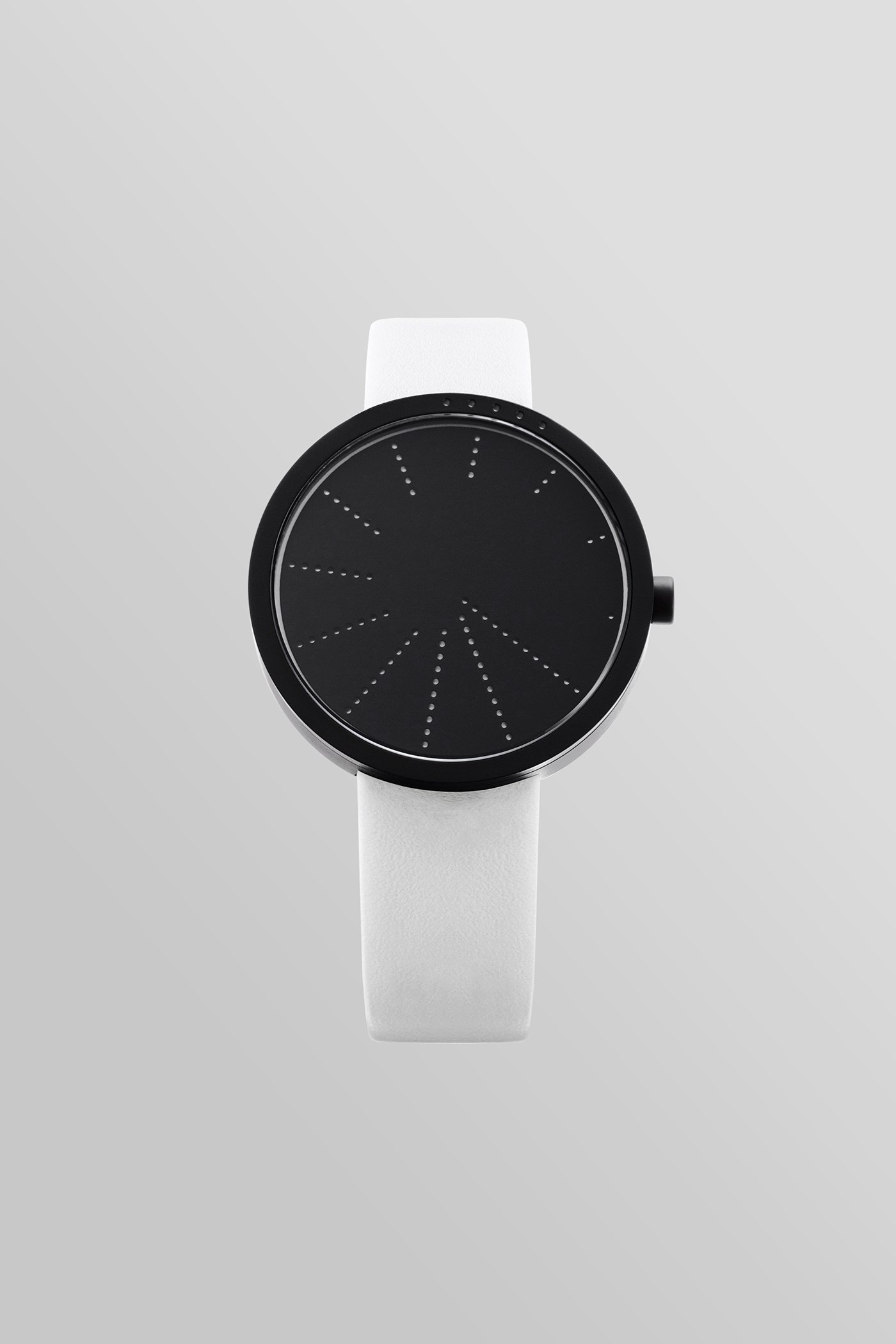 product design，industrial design，Leatherwear，gules，white，black，Wristwatch，Wrist watch，surface，