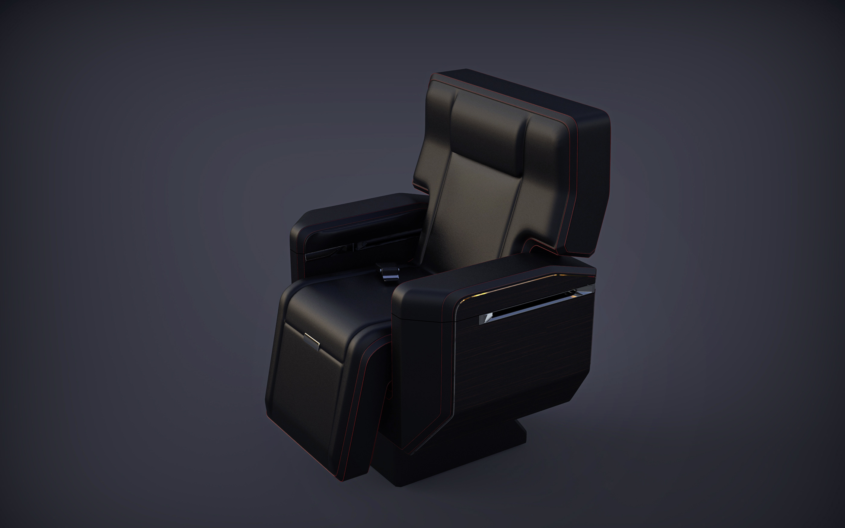 Aircraft interior design，business class，product design，