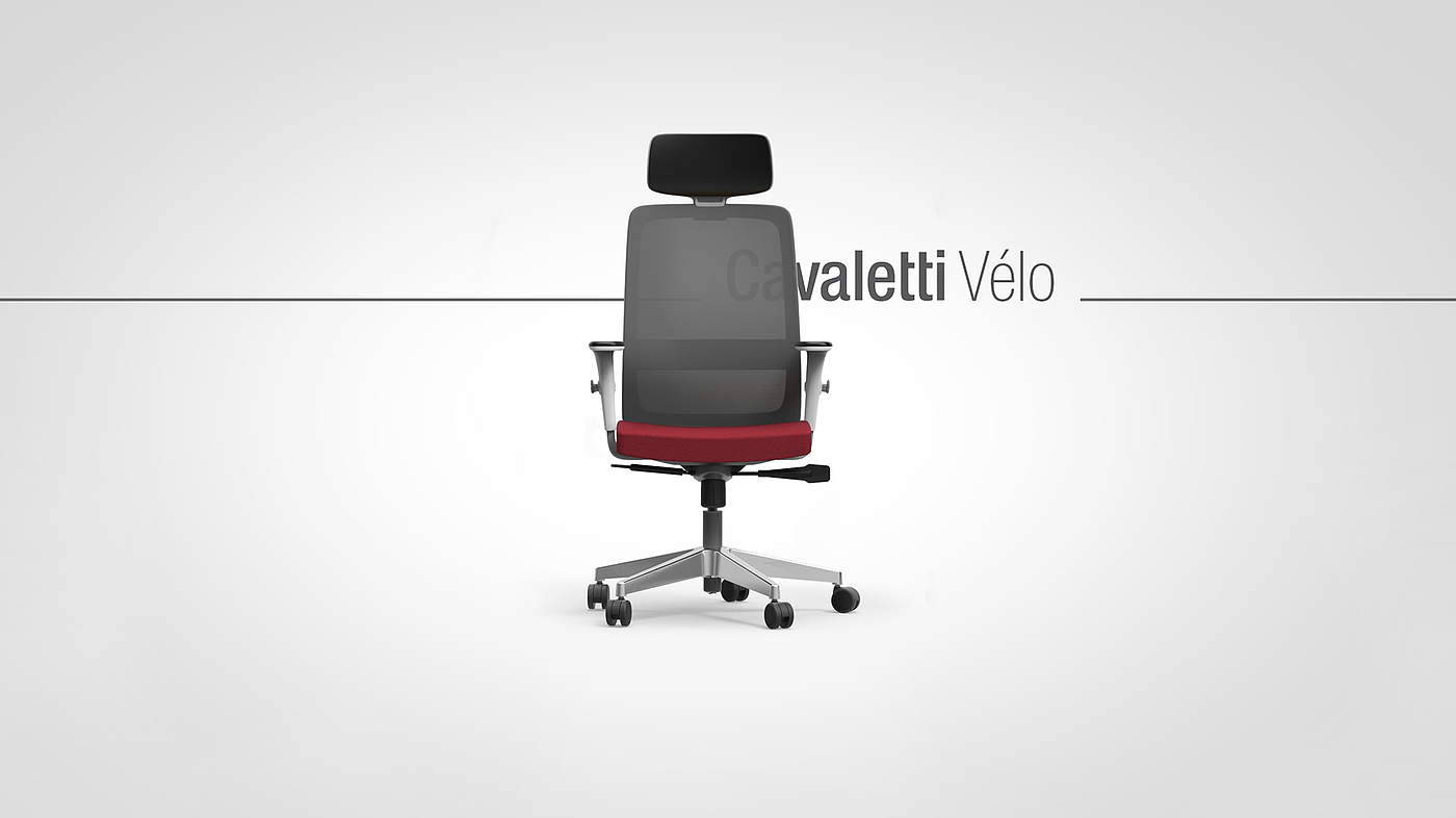 产品设计，办公椅，Cavaletti Velo，