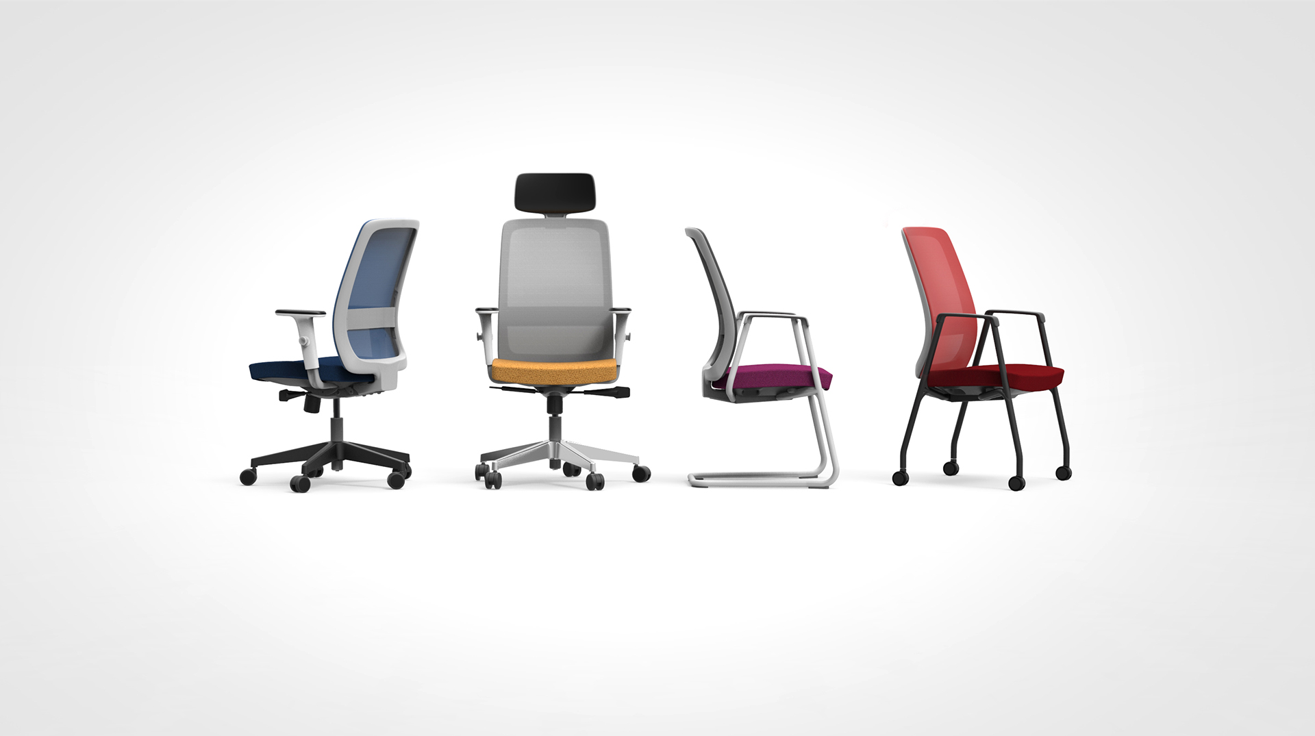 product design，Office chair，Cavaletti Velo，