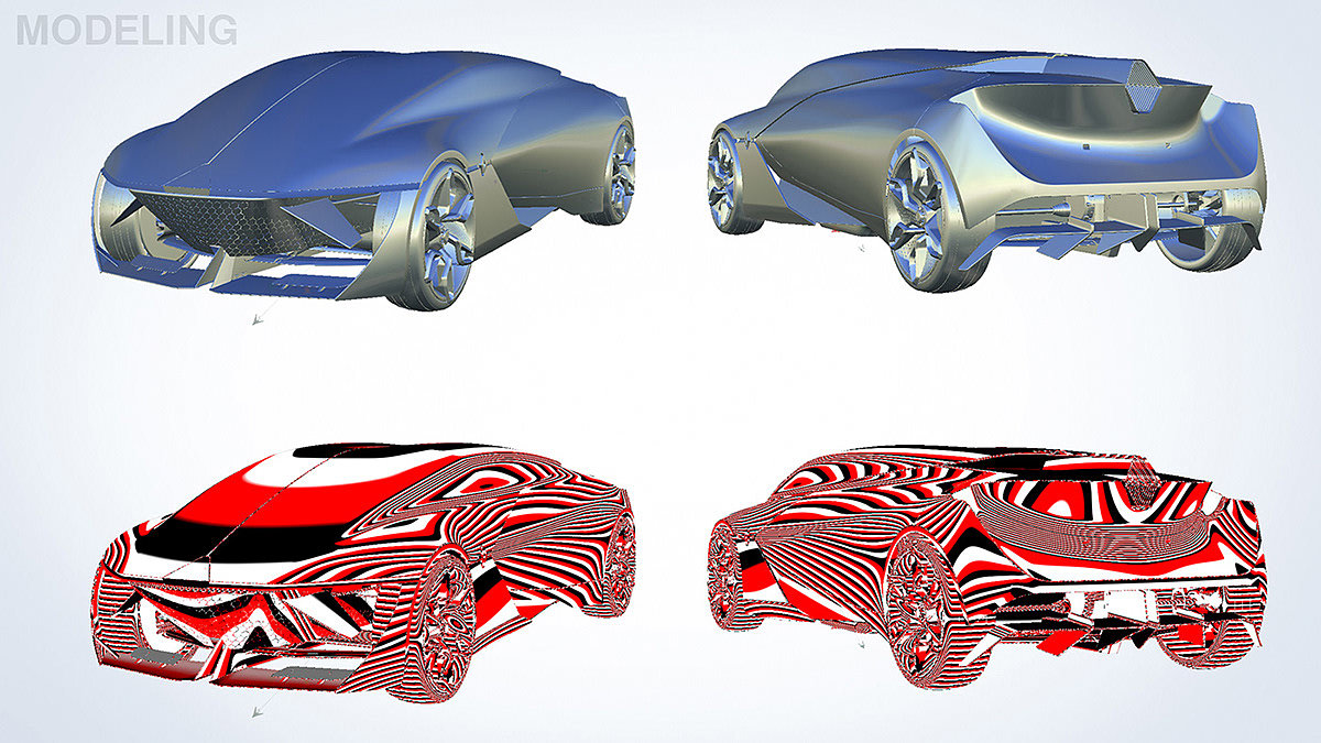 Renault，跑车设计，未来设计，