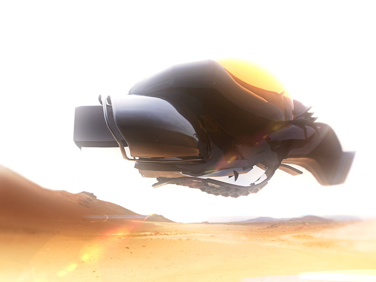 Future technology，Future transportation mode，Cool look，Complete performance，Comfortable and safe，