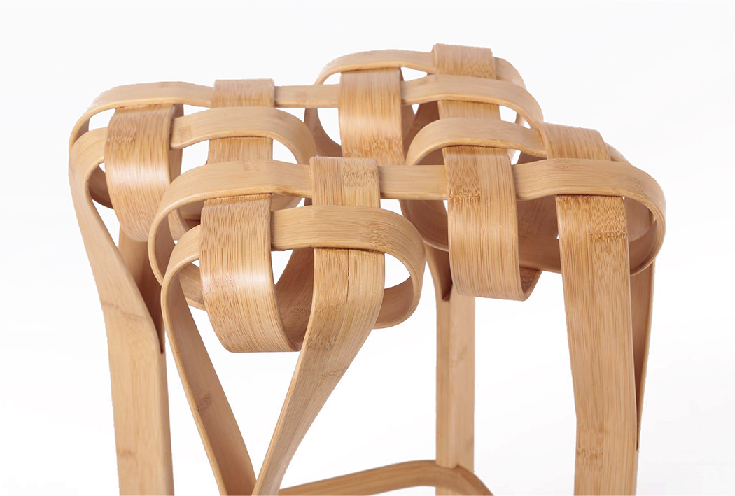 product design，Bamboo，stool，