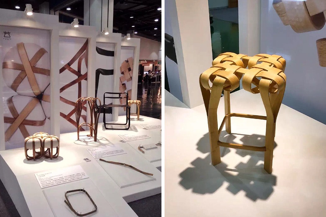 product design，Bamboo，stool，