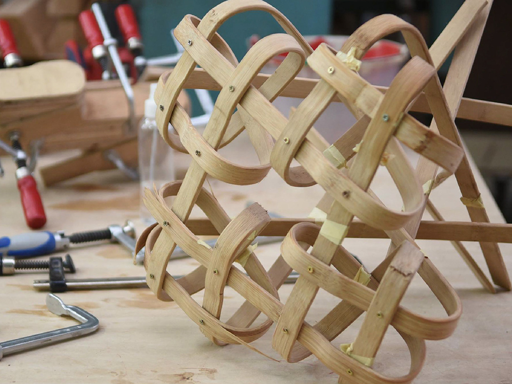 product design，Bamboo，stool，