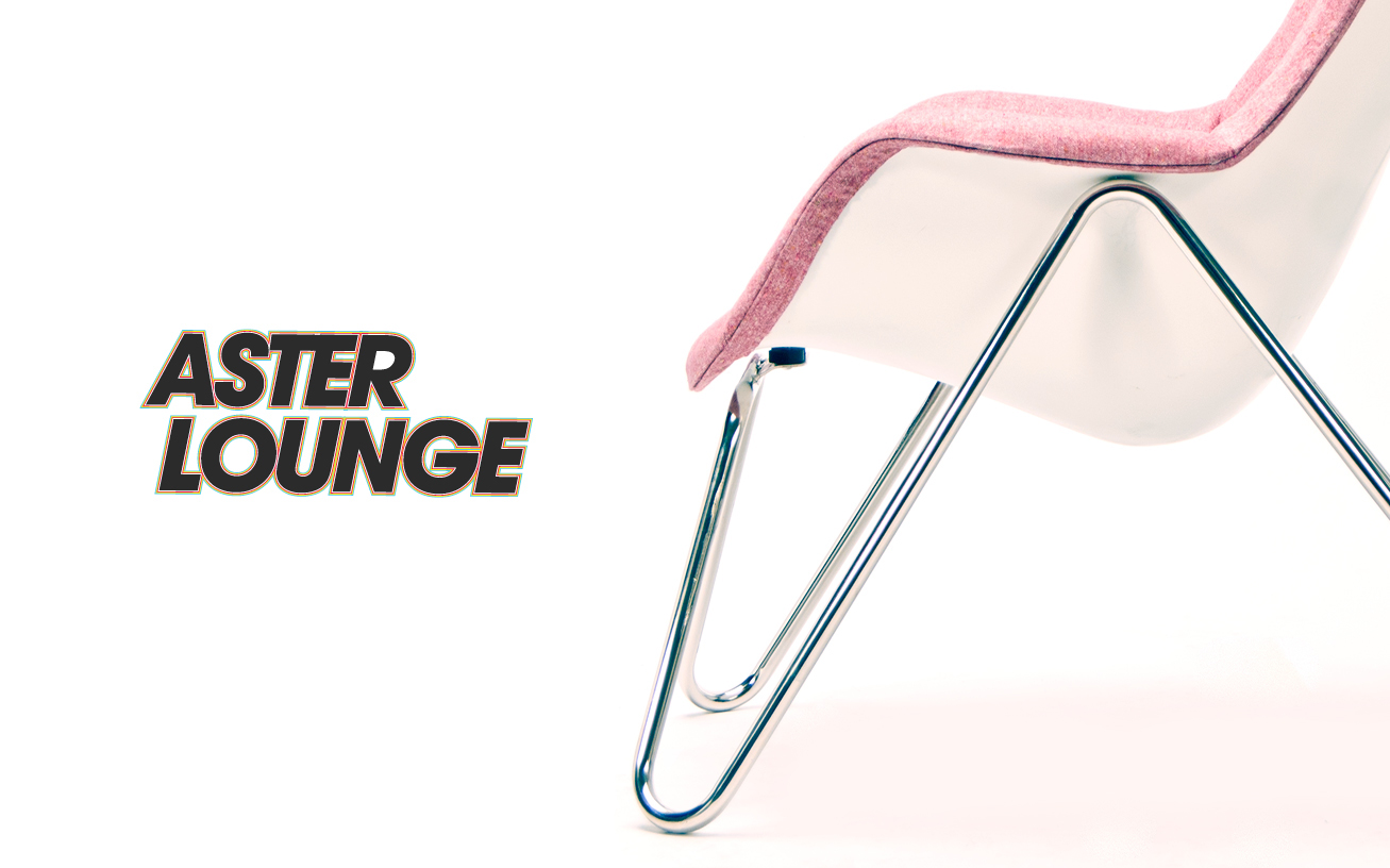 product design，Chair design，Aster Lounge，