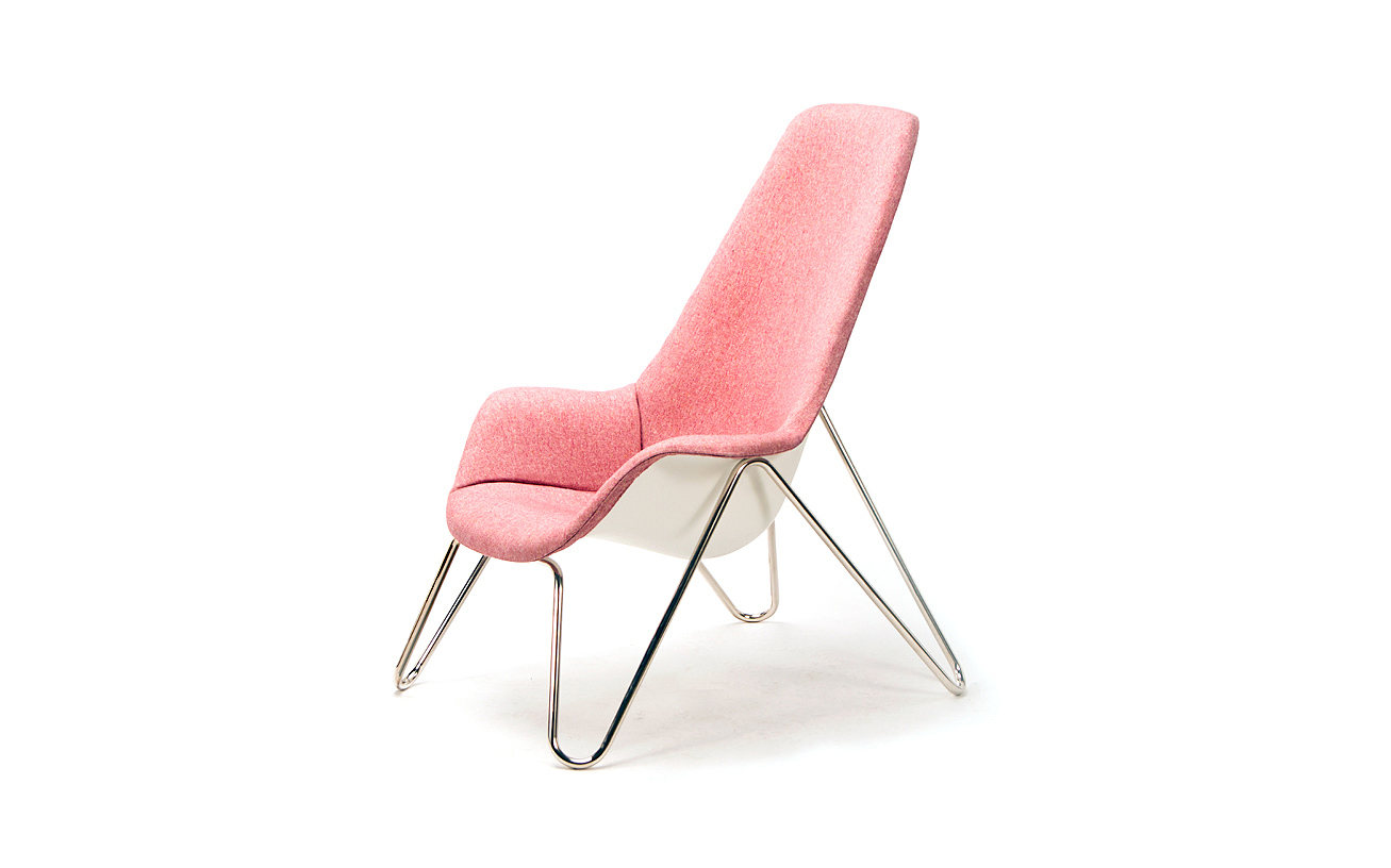 product design，Chair design，Aster Lounge，