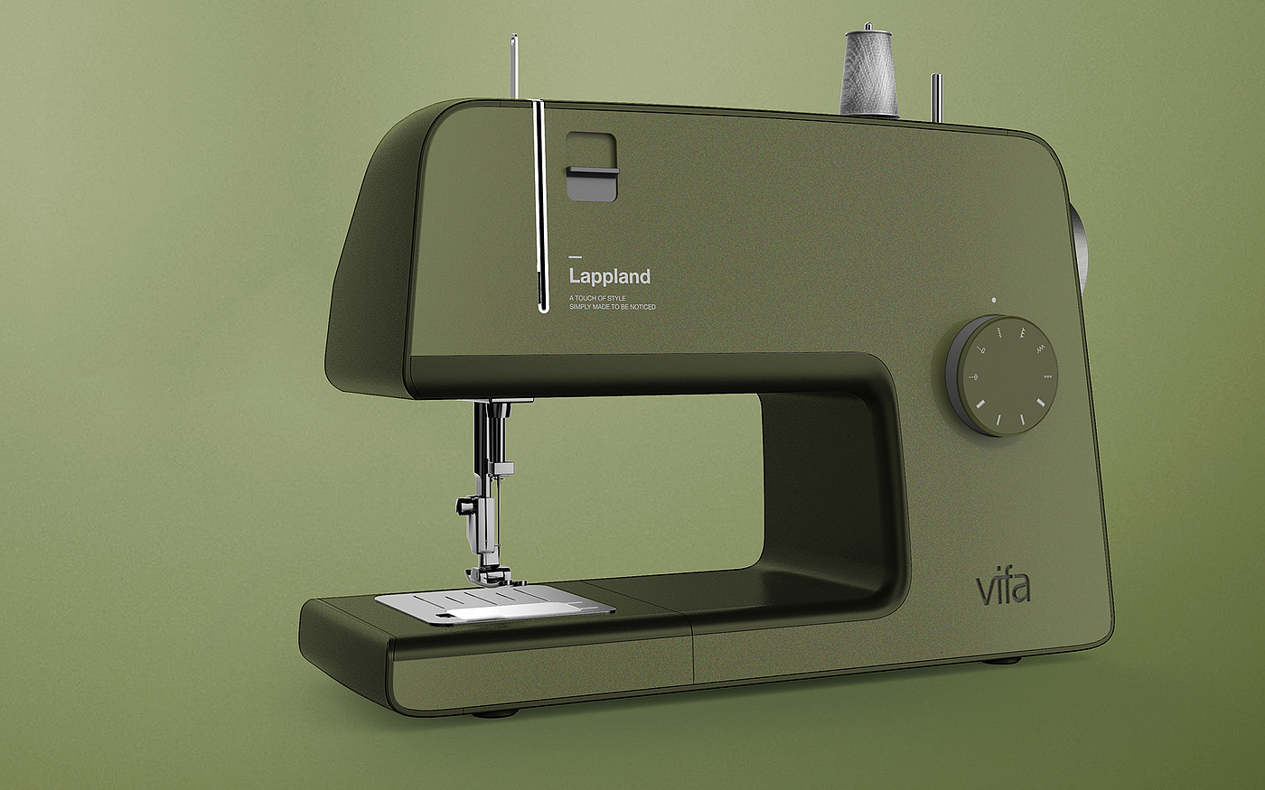 Lappland_vifa，Sewing machine design，product design，