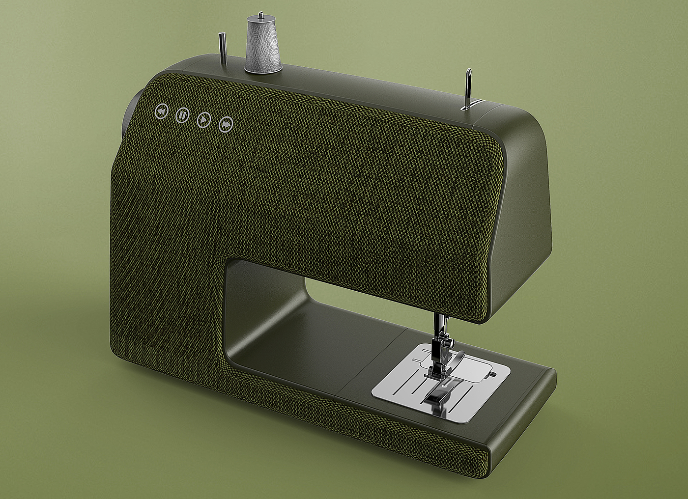 Lappland_vifa，Sewing machine design，product design，