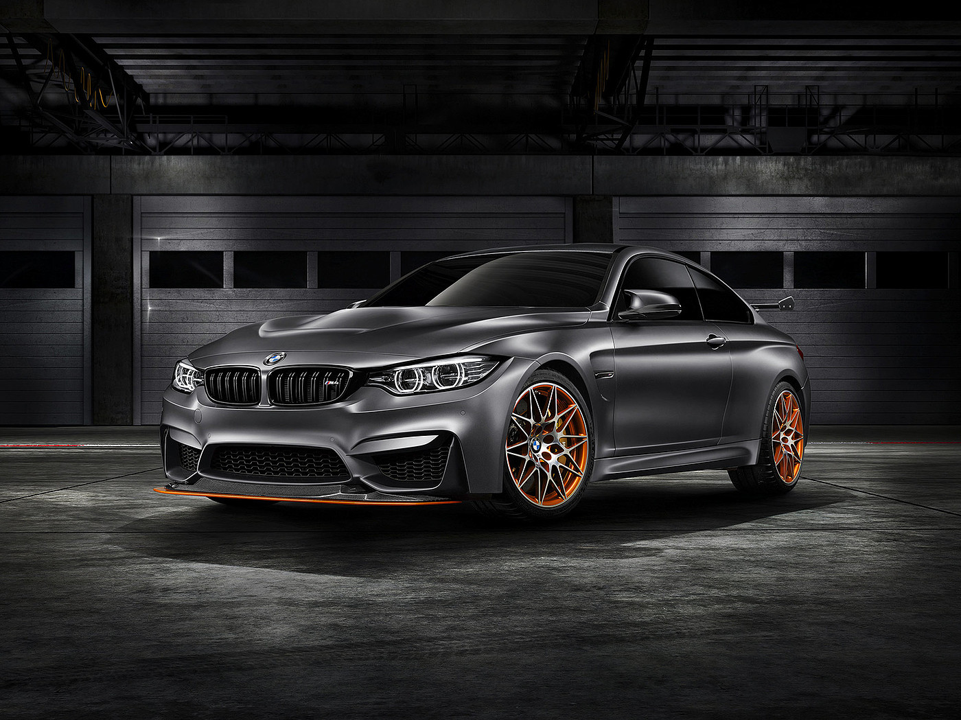 yellow，grey，Automobile design，BMW M4，