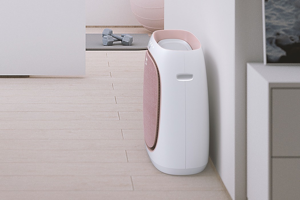 product design，industrial design，beautiful，humidifier，air cleaner，