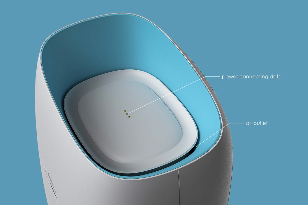product design，industrial design，beautiful，humidifier，air cleaner，