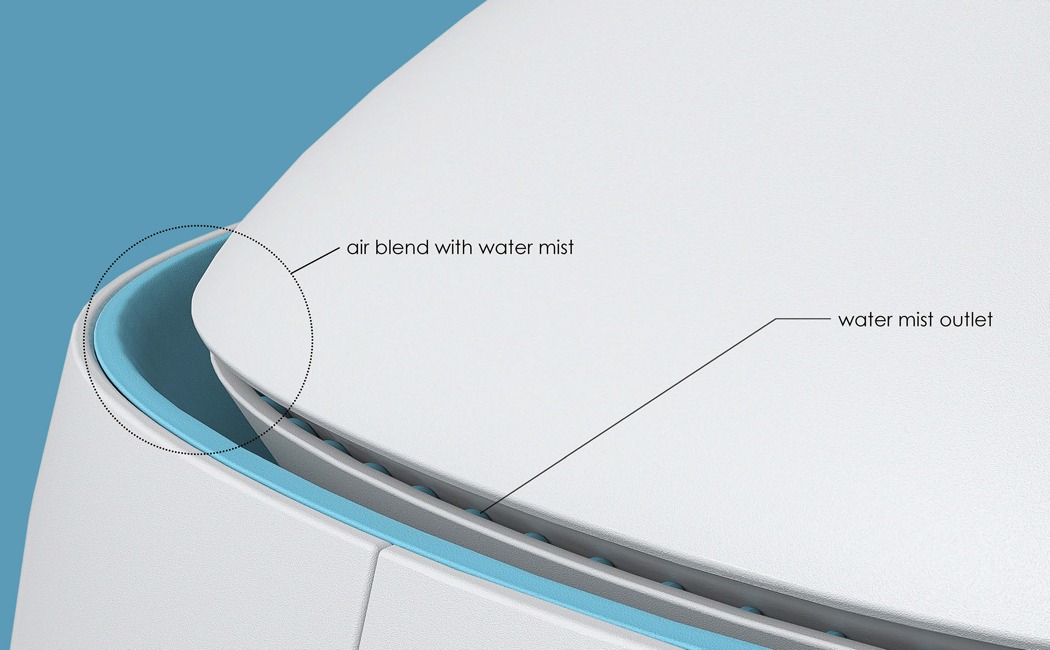 product design，industrial design，beautiful，humidifier，air cleaner，