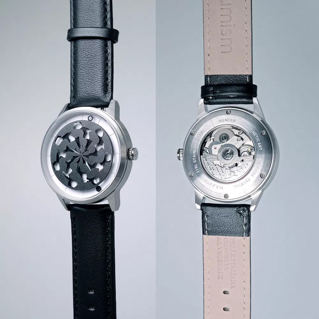 Humism，Wrist watch，Wristwatch，hypnosis，black，