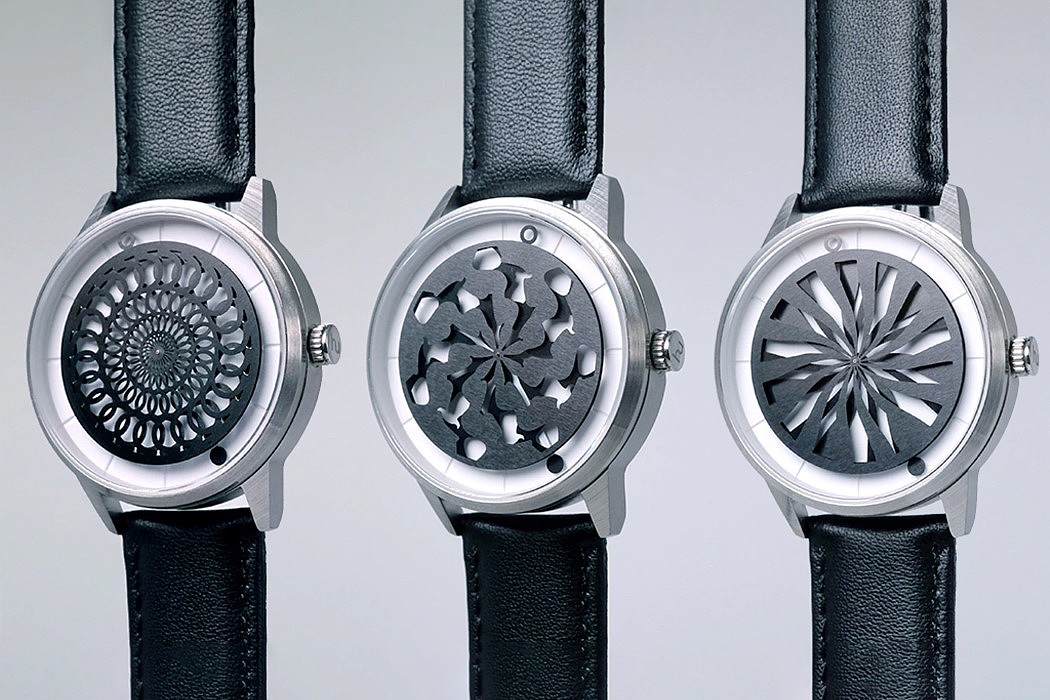Humism，Wrist watch，Wristwatch，hypnosis，black，