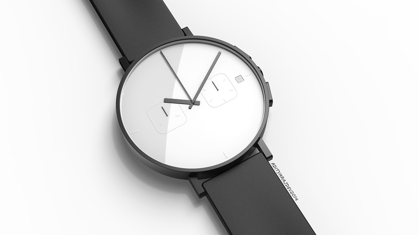 Wrist watch，Minimalist，