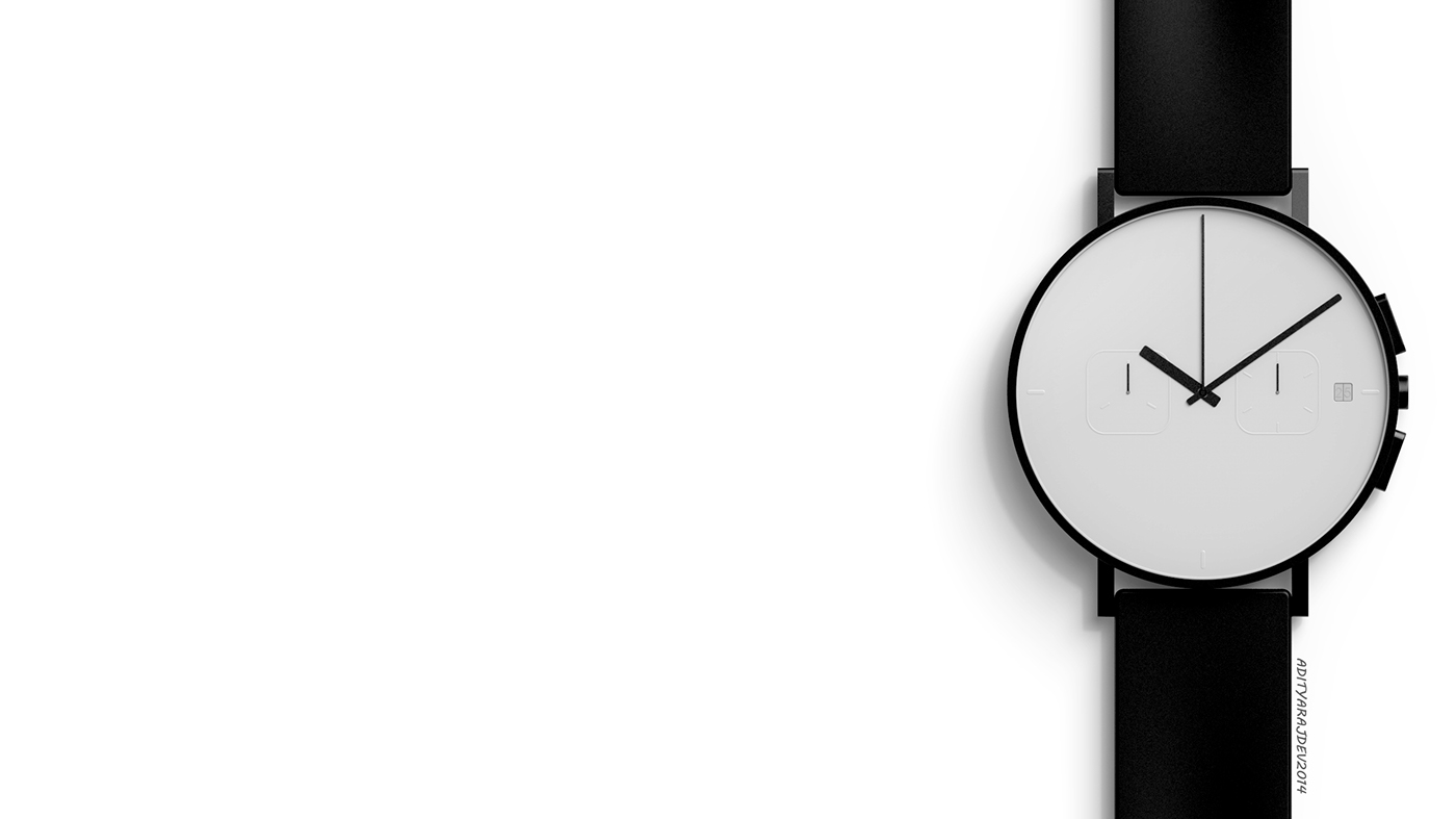Wrist watch，Minimalist，
