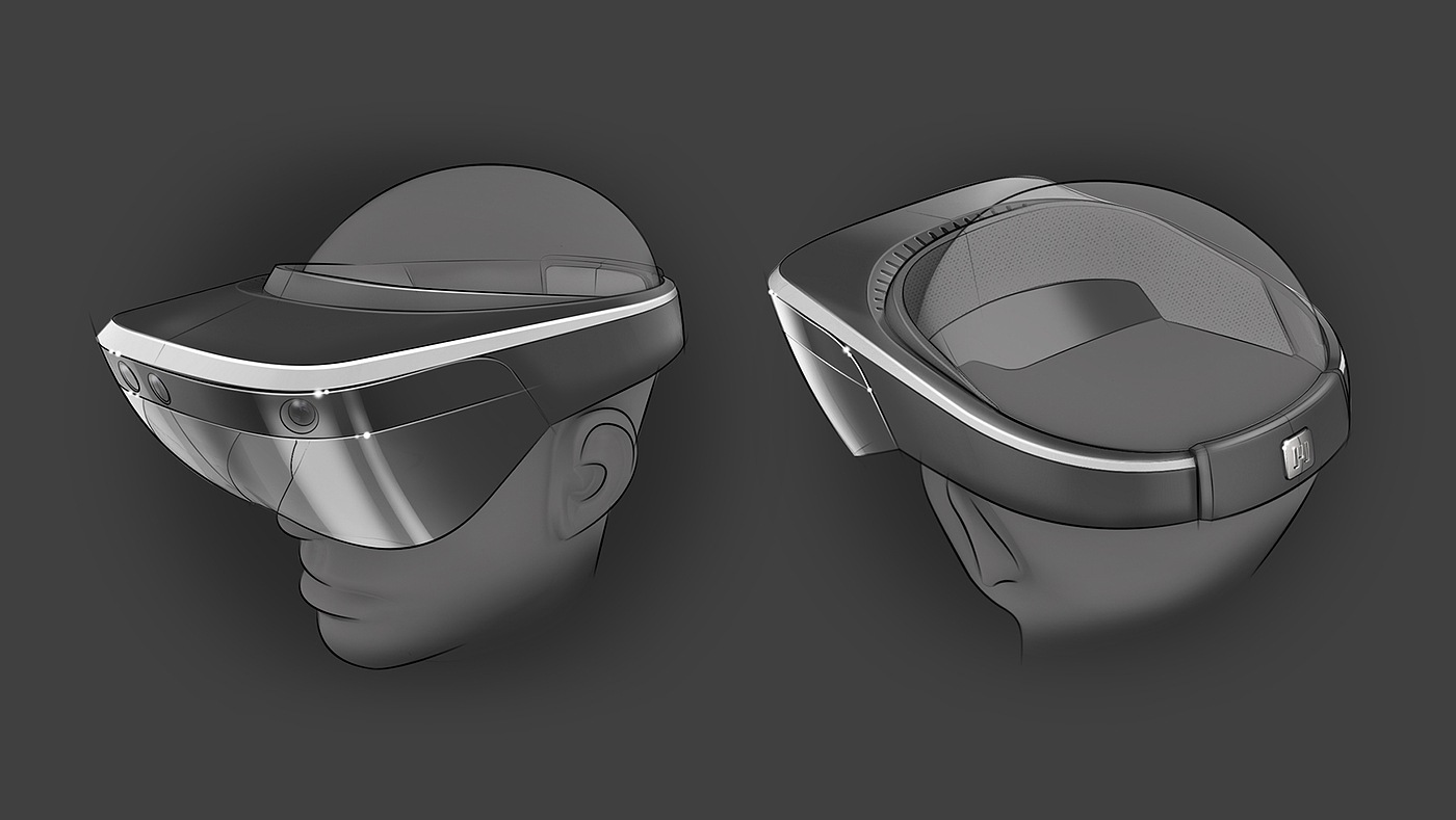product design，Digital，Ar glasses，Meta 2，