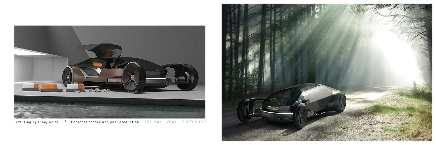 Automobile design，Automatic design，3dmax，