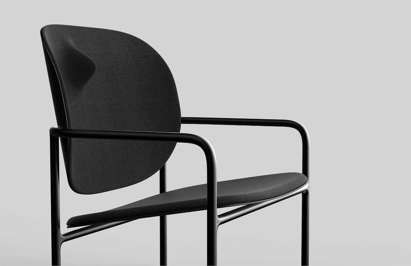 chair，black，product design，