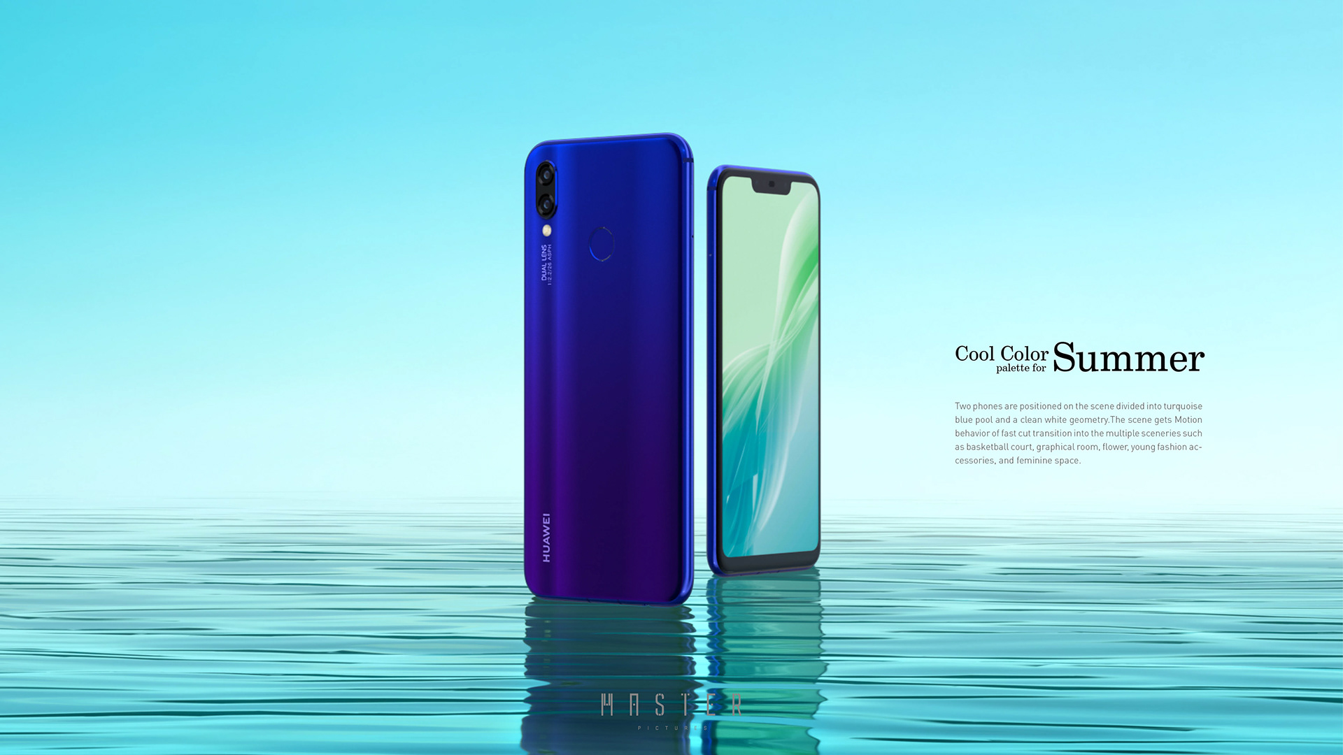 intelligence，mobile phone，HUAWEI，Visual plane，Typesetting，advertisement，