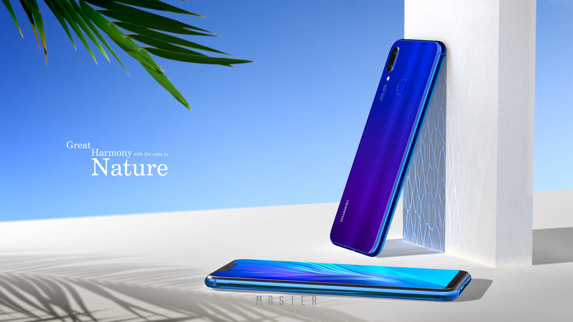 intelligence，mobile phone，HUAWEI，Visual plane，Typesetting，advertisement，