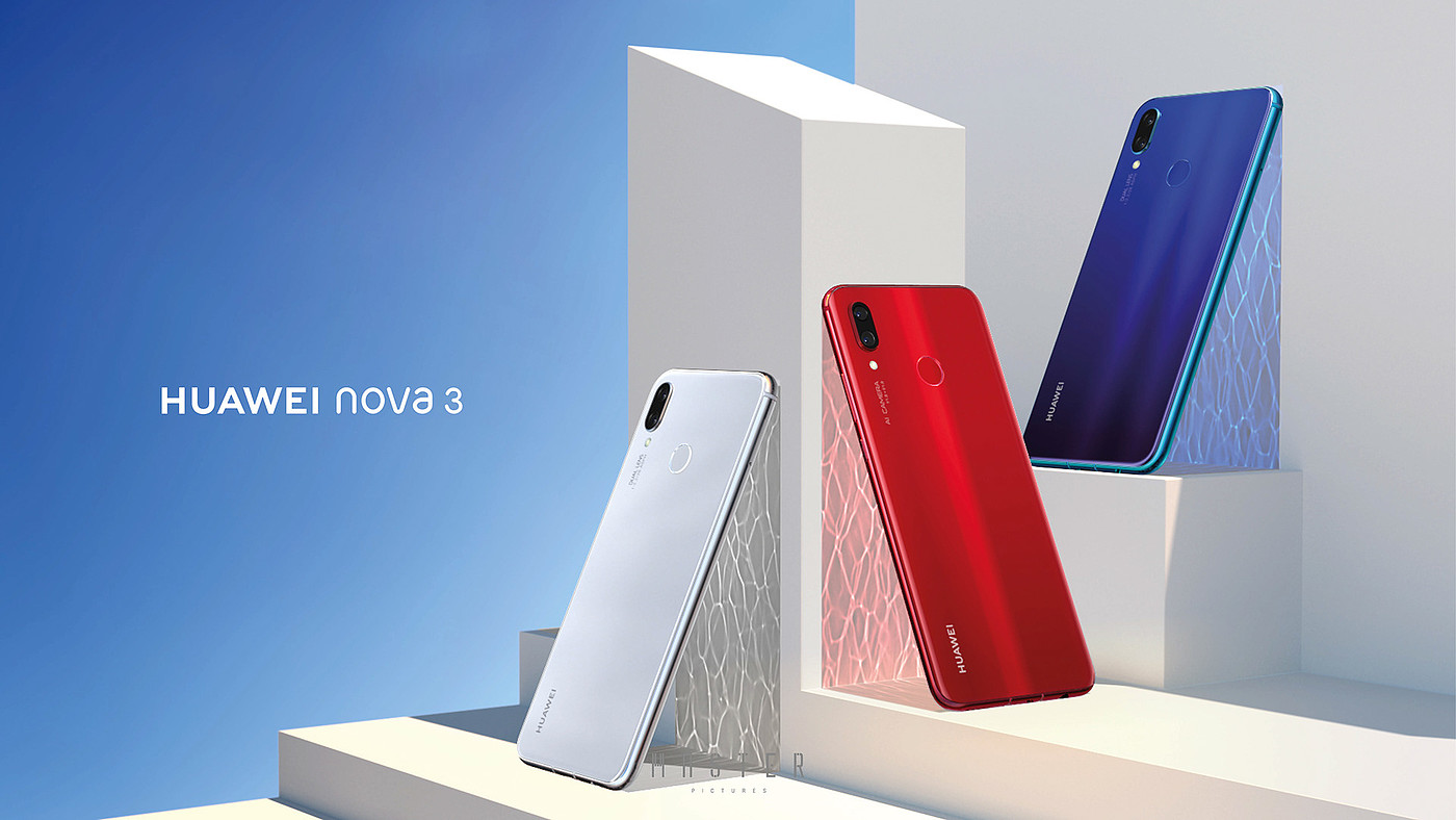 intelligence，mobile phone，HUAWEI，Visual plane，Typesetting，advertisement，