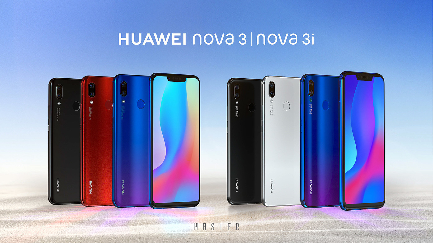 智能，手机，HUAWEI，视觉平面，排版，广告，