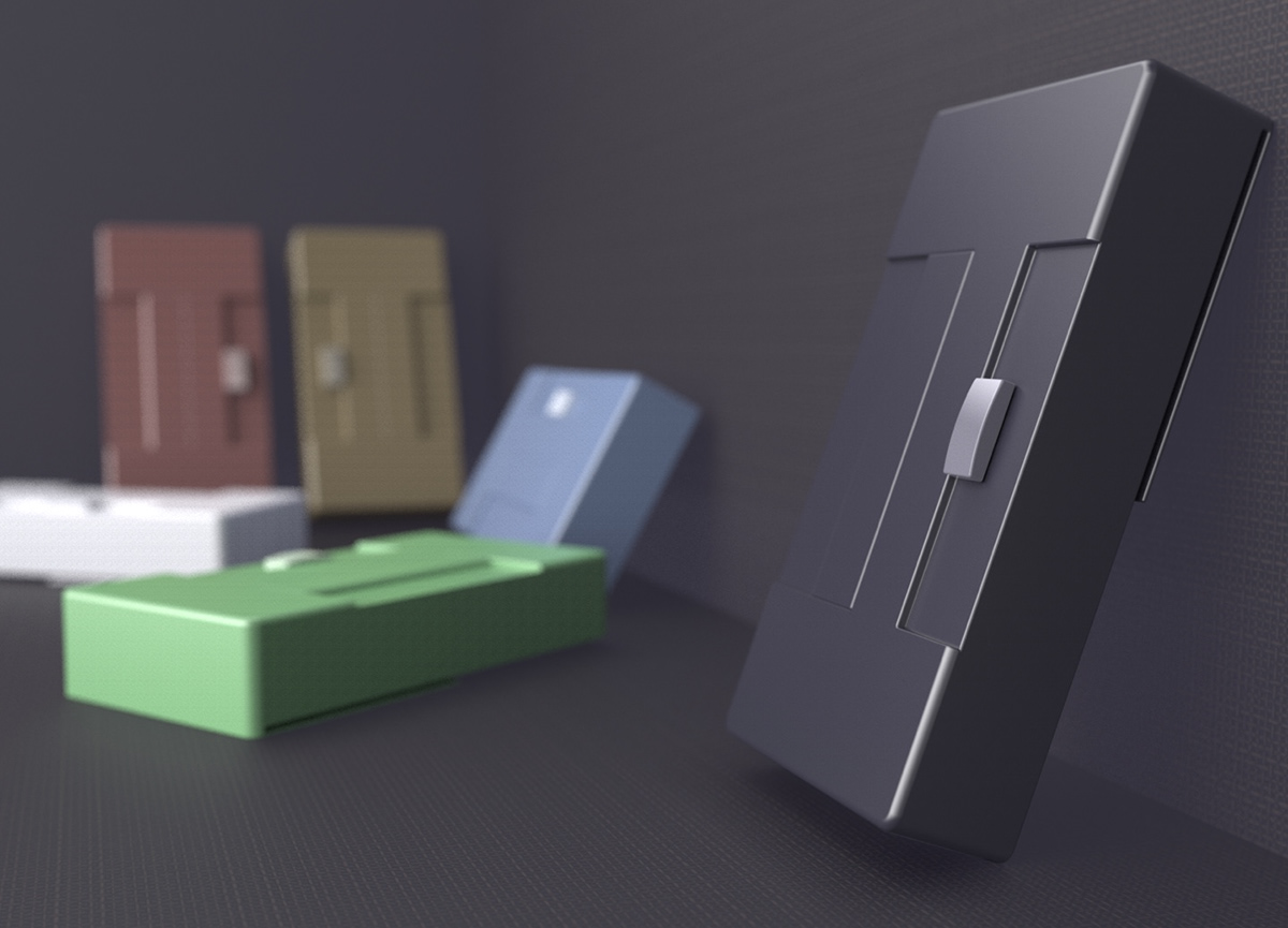 industrial design，product design，portable，Tissue box，