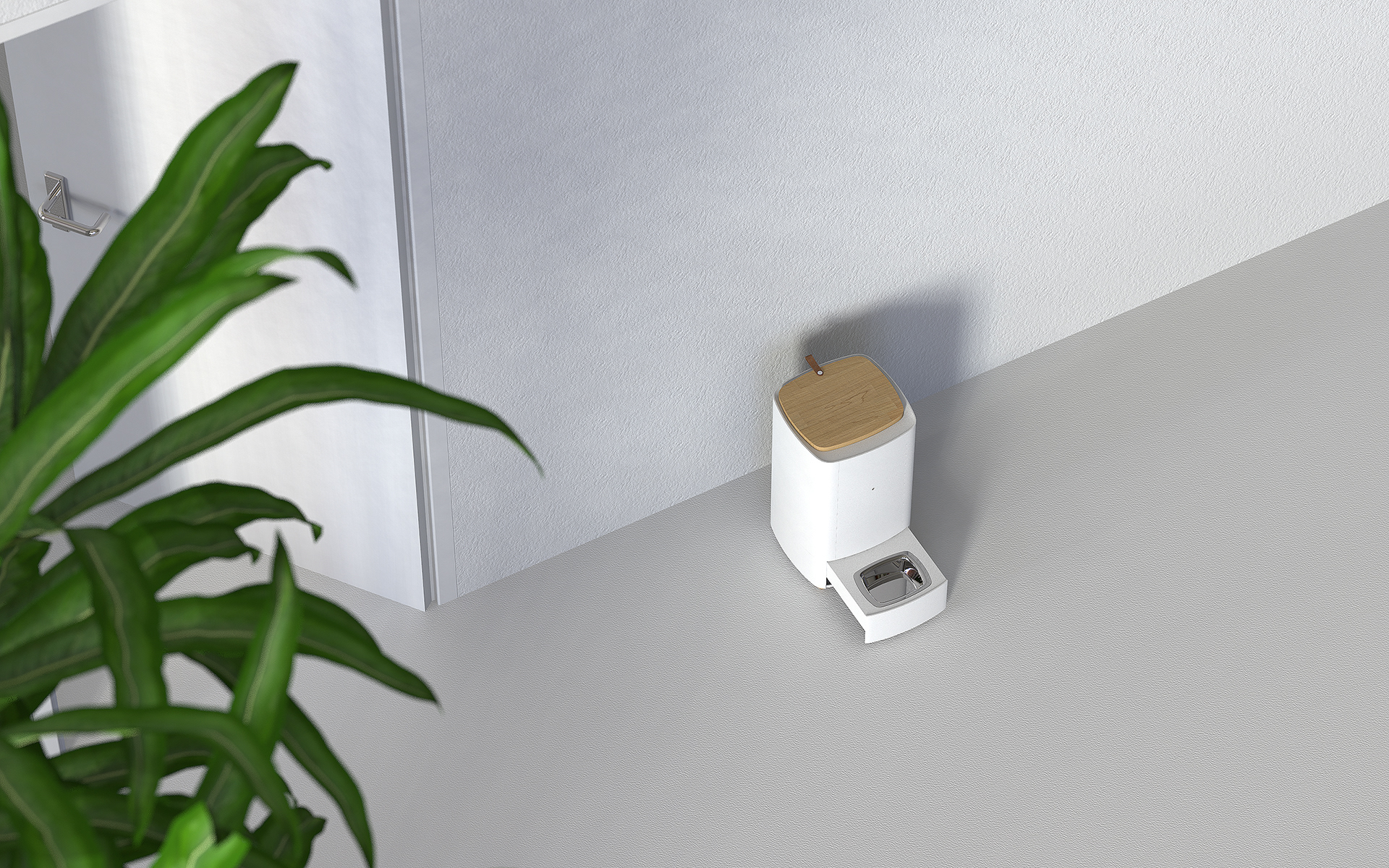 white，Intelligent pet feeder，PET-it，Pet Supplies & Pet，pet dog，