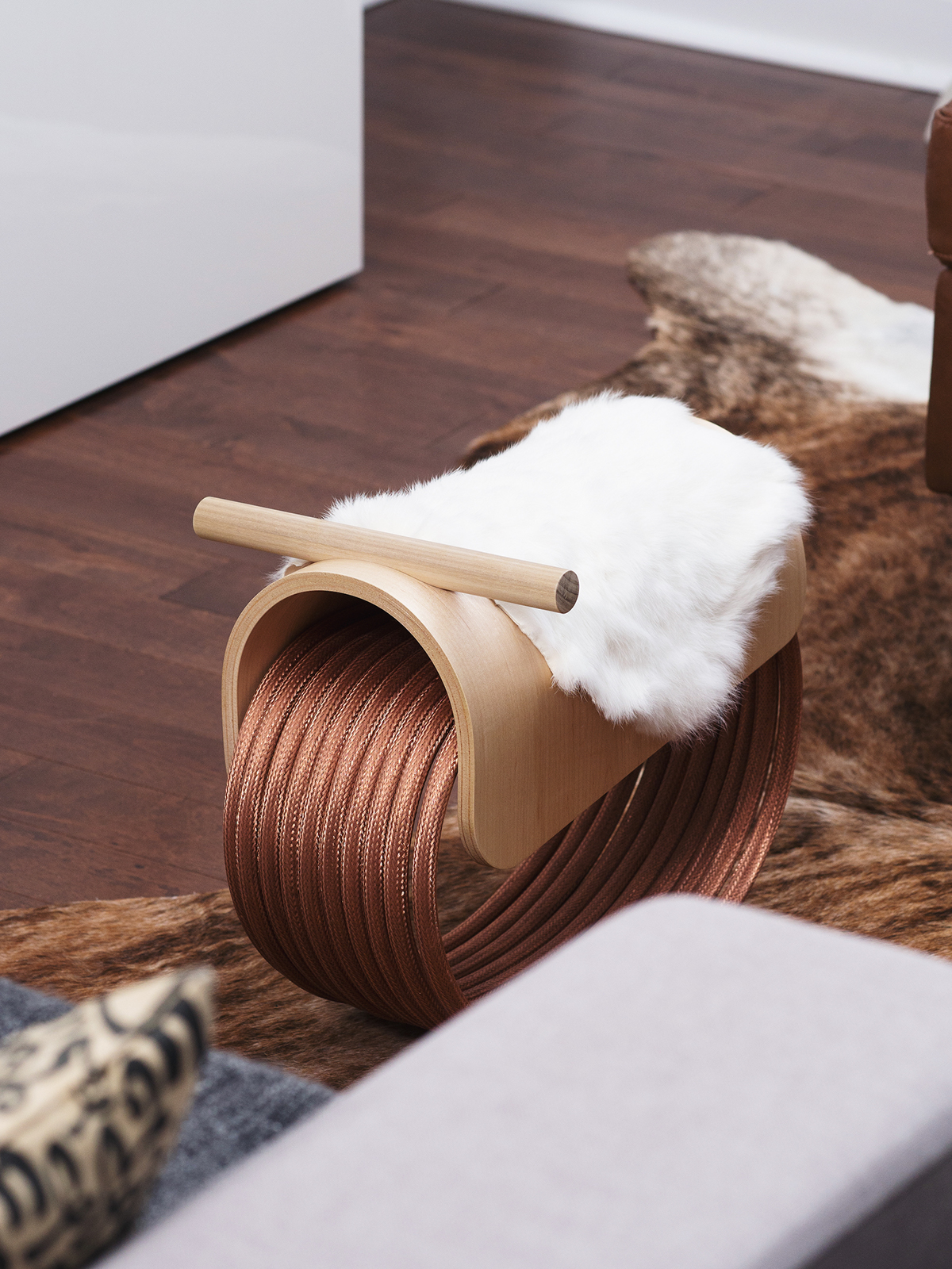 rabbit 's hair，Canadian Maple ，Copper wire，Children's Toys，rocking horse，Rocking Horse，Epona，