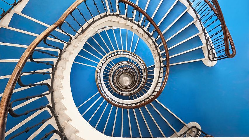 Photographic works，stairs，Architecture，