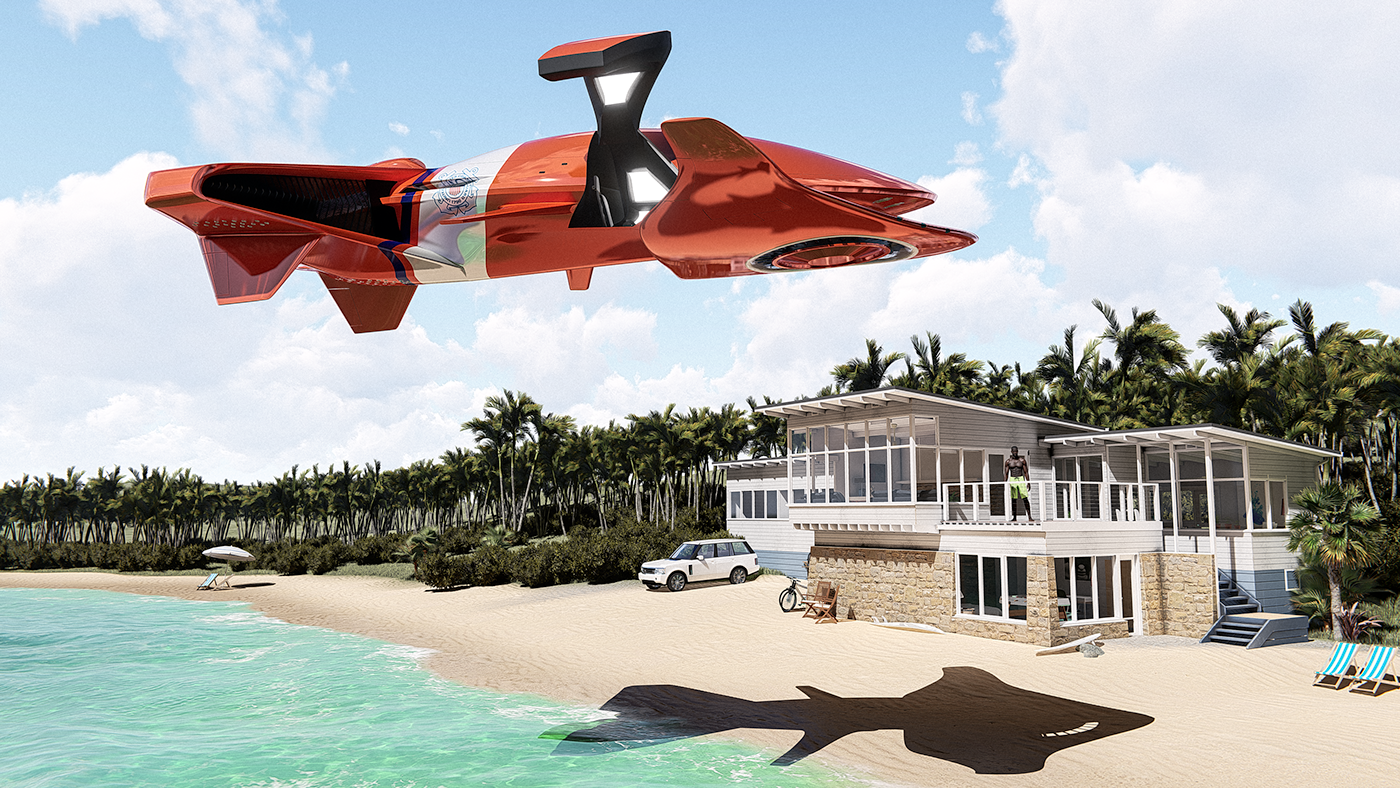 aircraft，Amphibious aircraft，industrial design，product design，