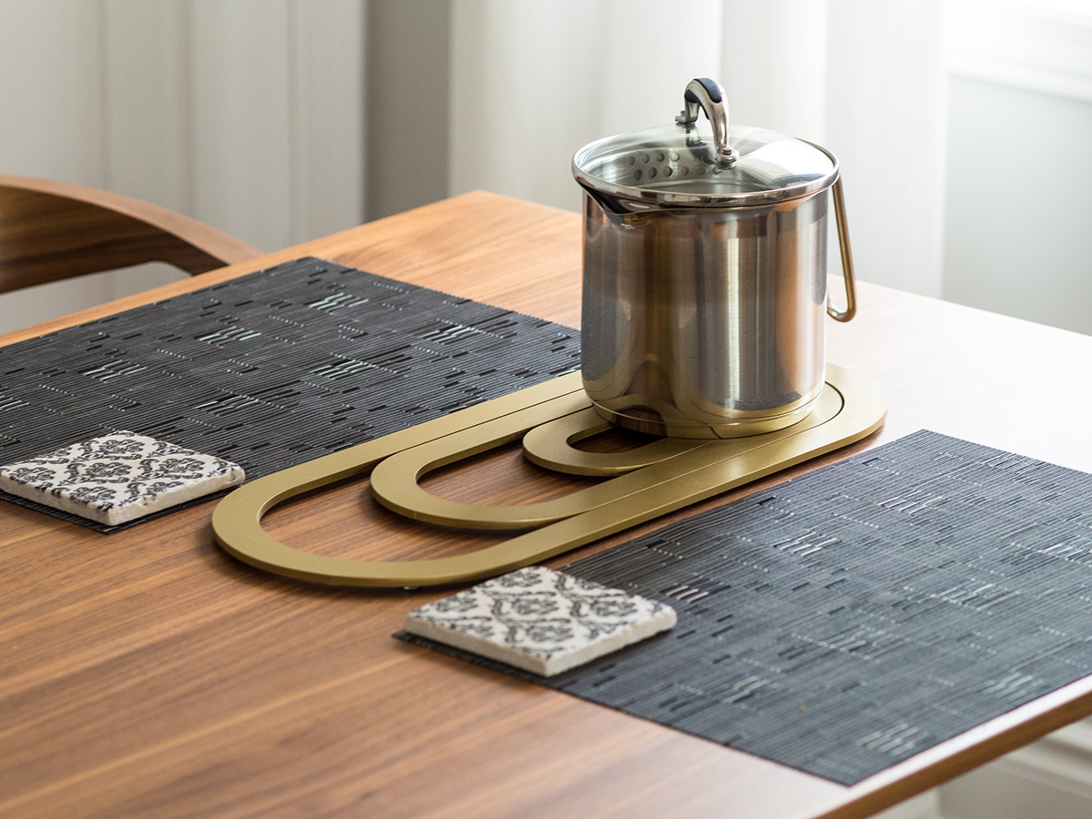 Tracks，Weave，Trivets，combination，Table mat，