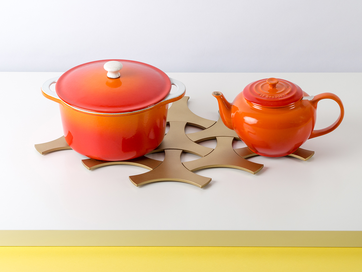 Tracks，Weave，Trivets，combination，Table mat，